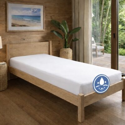 HOESLAKEN 90x210x25 GLAD WIT 100% WATERDICHT